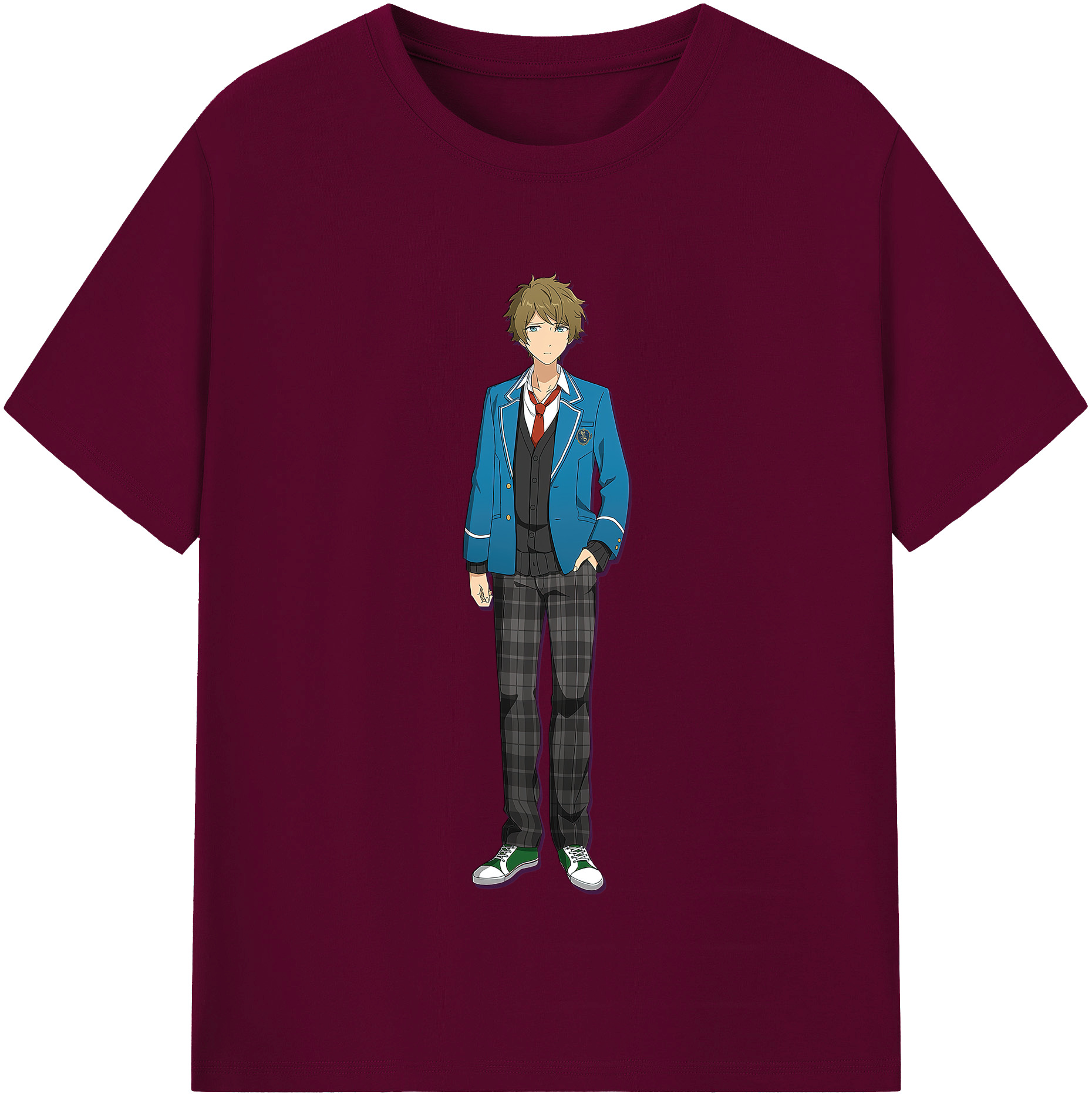 （画像用） あんさんぶるスターズ! Ensemble Stars レディースカジュアルプリントTシャツ（綿100％）